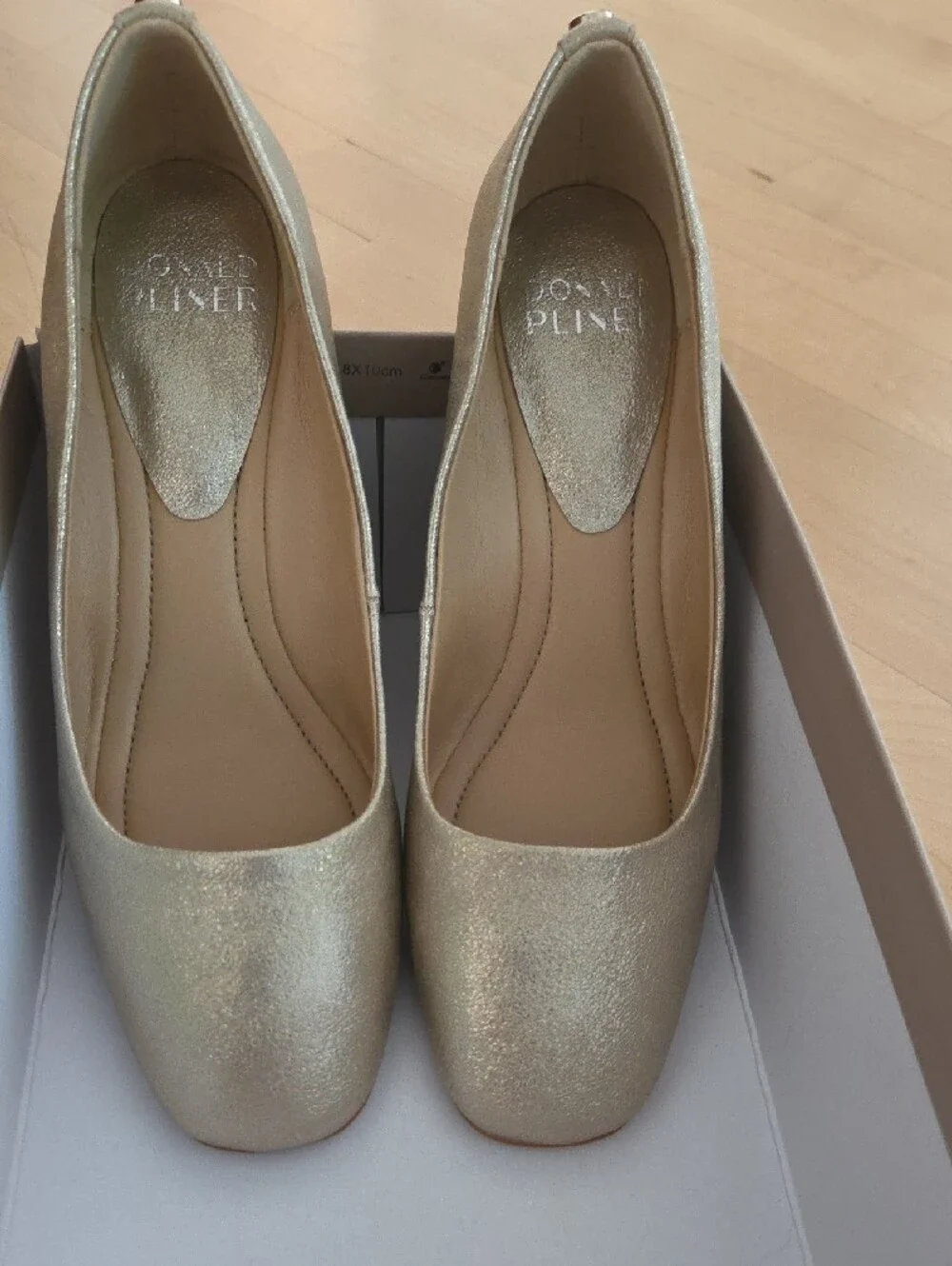 Donald J. Pliner Goodwyn Block Heel Pump NEW Size 7